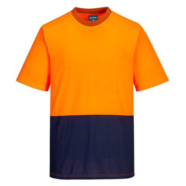 Hi Vis Contrast Class D Tee Shirt Short Sleeve Thumbnail
