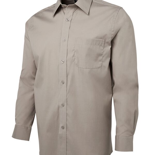 Mens Urban Long Sleeve Poplin Shirt Thumbnail