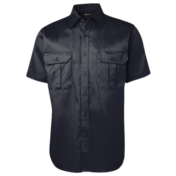 Mens Short Sleeve 190G Work Shirt Thumbnail