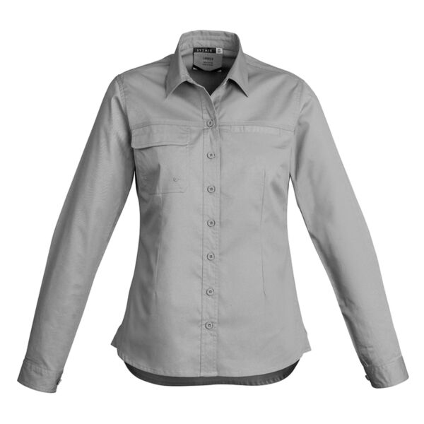Womens Lightweight Tradie Long Sleeve Shirt Thumbnail